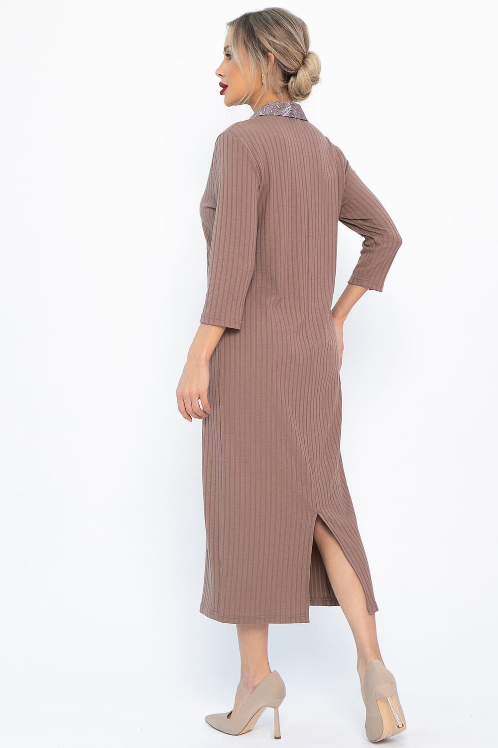 LT Collection Платье 567771 П14591-10М коричневый