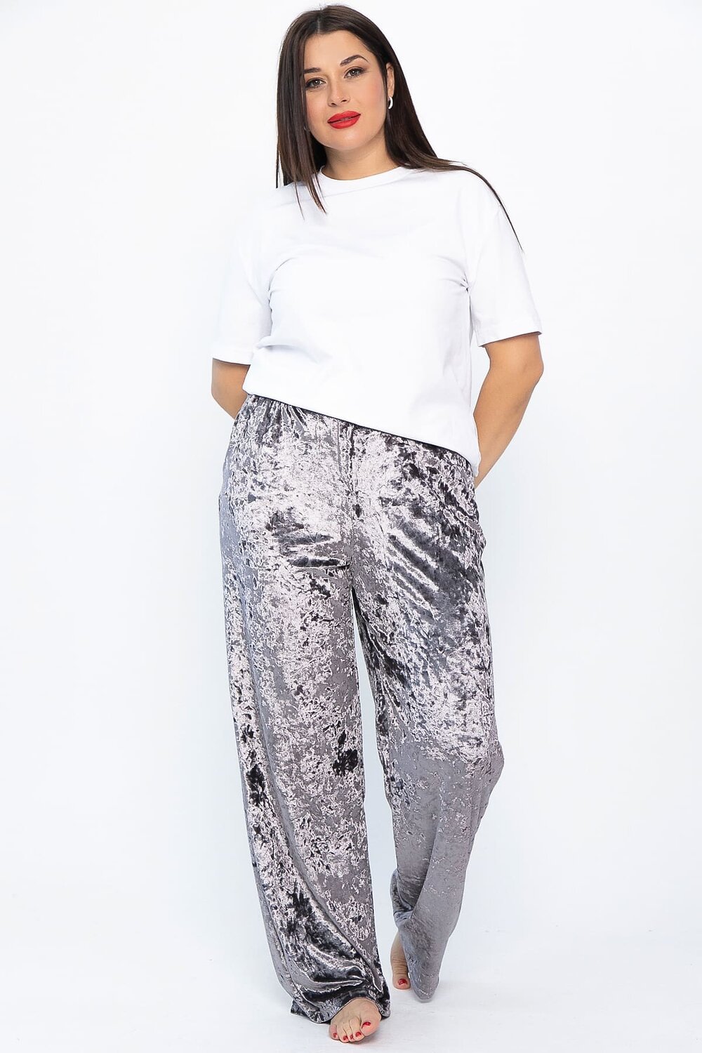 LT Collection Брюки 567776 Б14682-25М серый