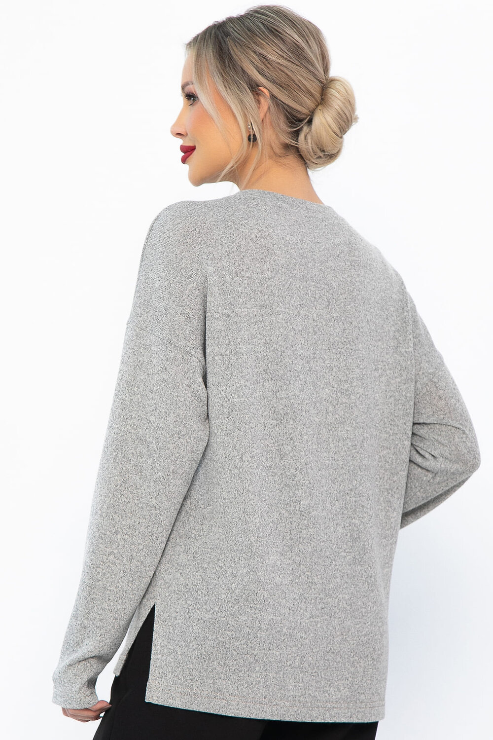 LT Collection Свитшот 567784 Б14725-31М серо-бежевый