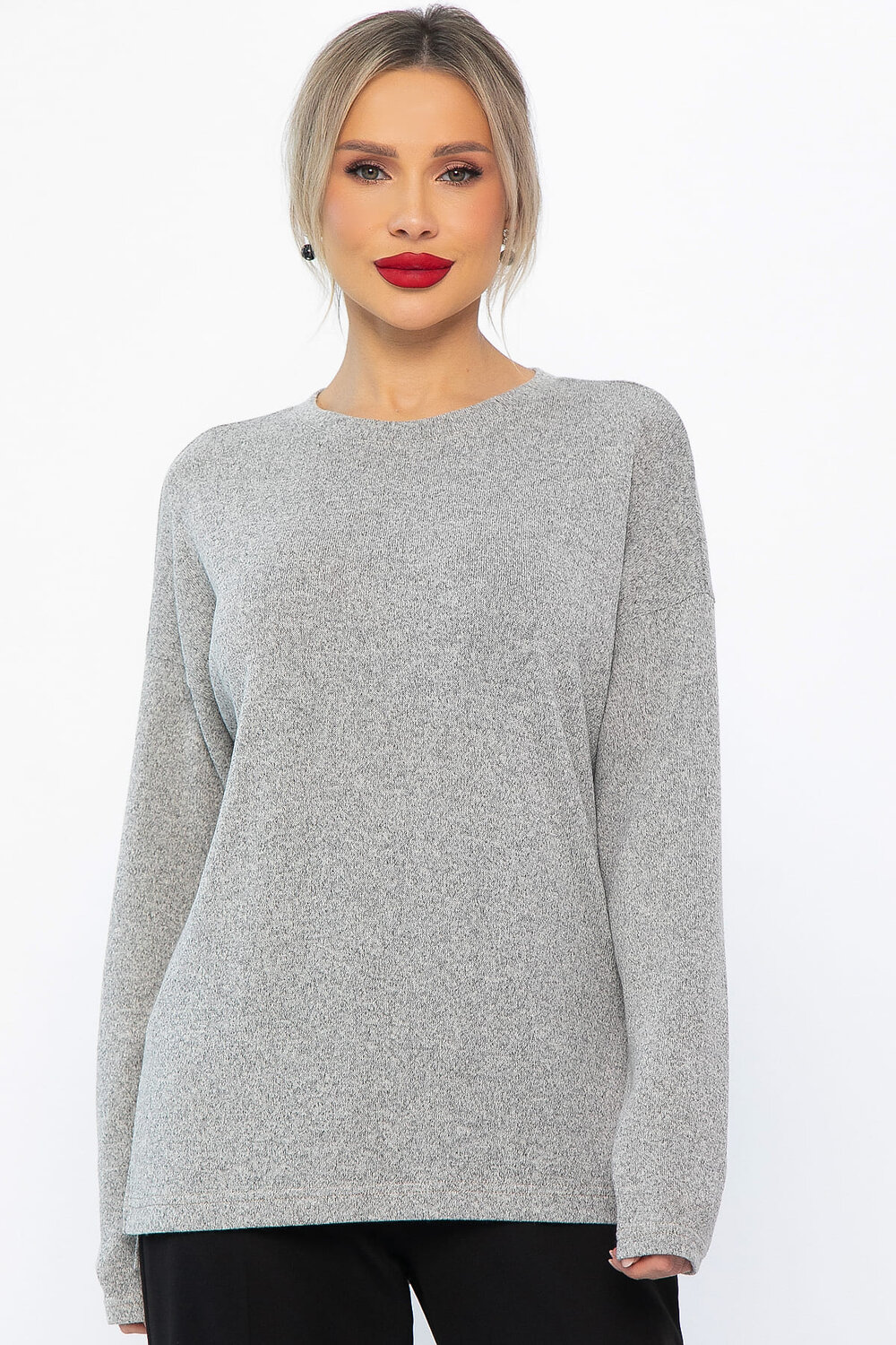 LT Collection Свитшот 567784 Б14725-31М серо-бежевый