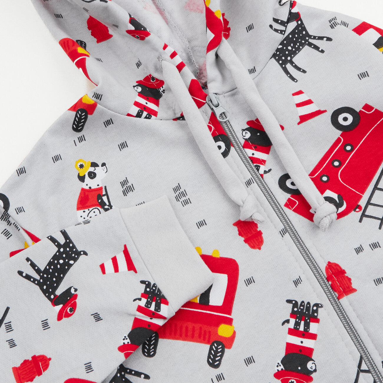 YOULALA Джемпер 567843 1846310207 серый/красный