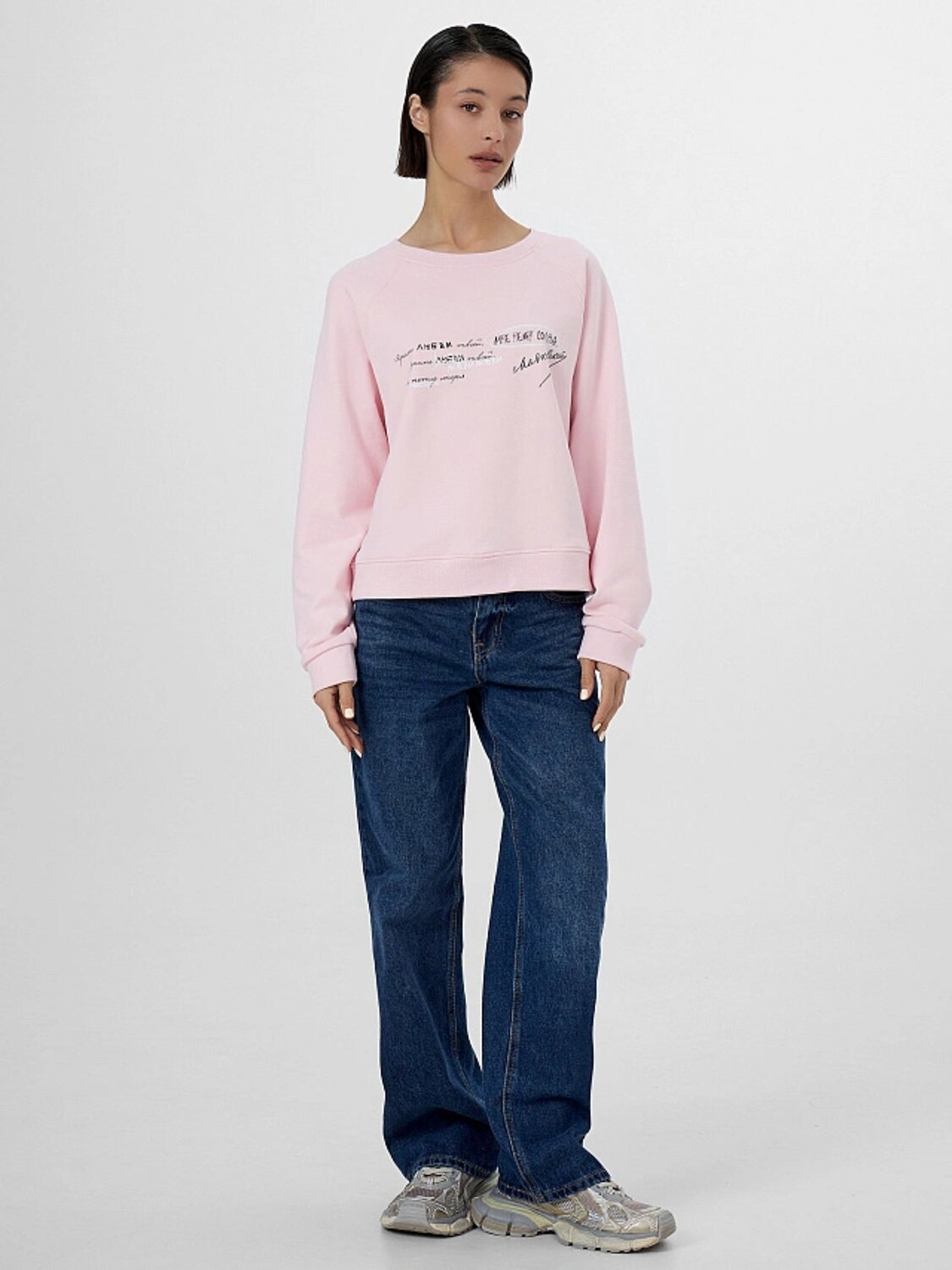 MARK FORMELLE Свитшот 567870 122510 вишневый пудинг +печать