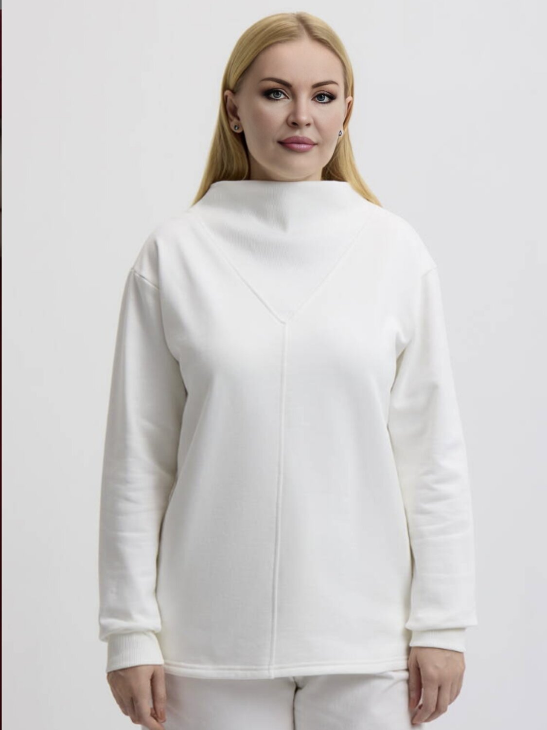 AandOstudio Свитшот 567882 Д30009Д белый