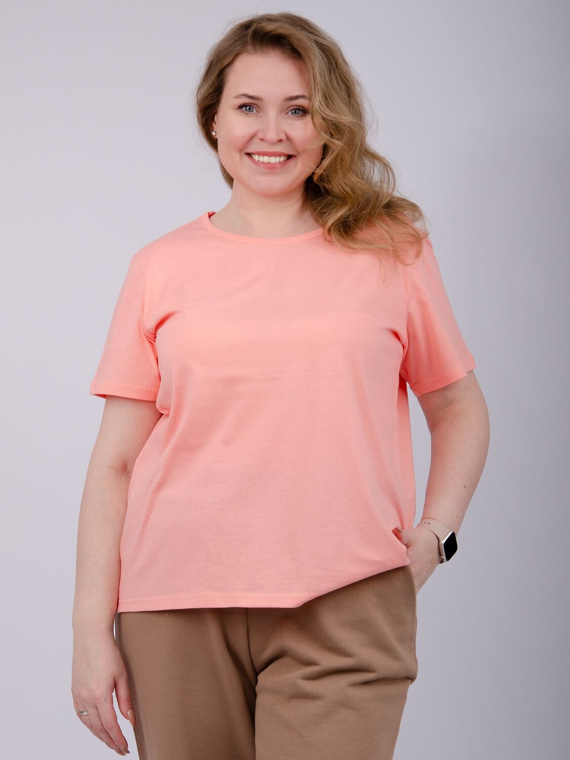 Malina Футболка 567946 ФЖ-24 персиковый