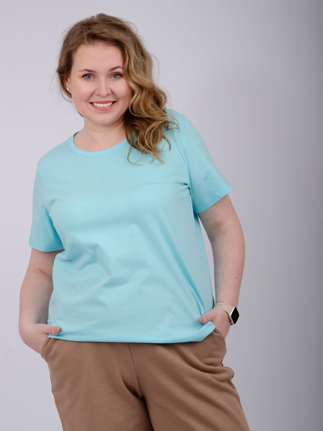 Malina Футболка 567947 ФЖ-25 бирюзовый