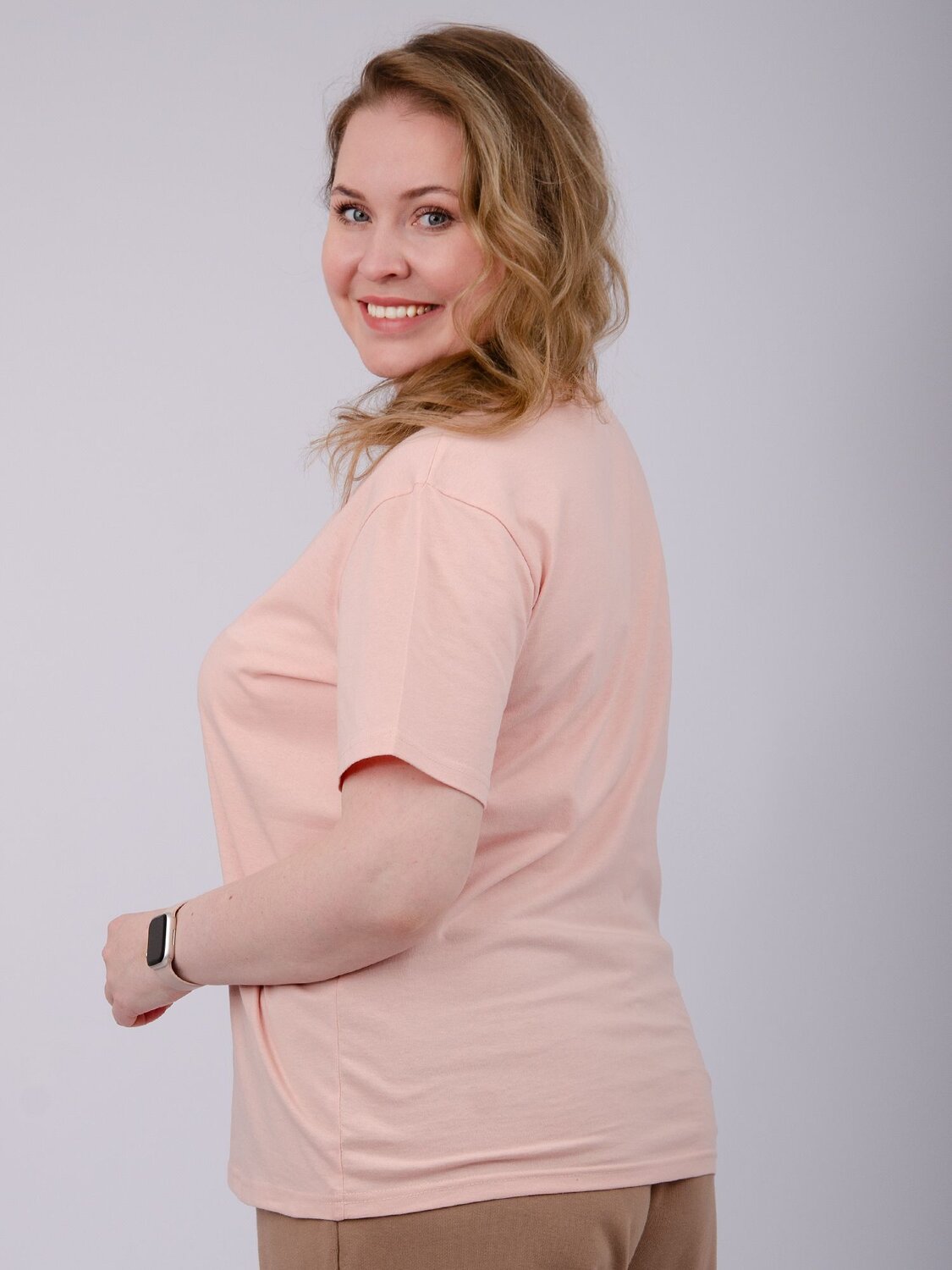 Malina Футболка 567949 ФЖ-27 пудровый