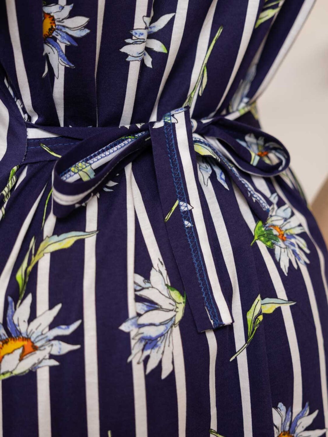 Текс-плюс Халат 567953 НФ-00245171 Индиго,белый