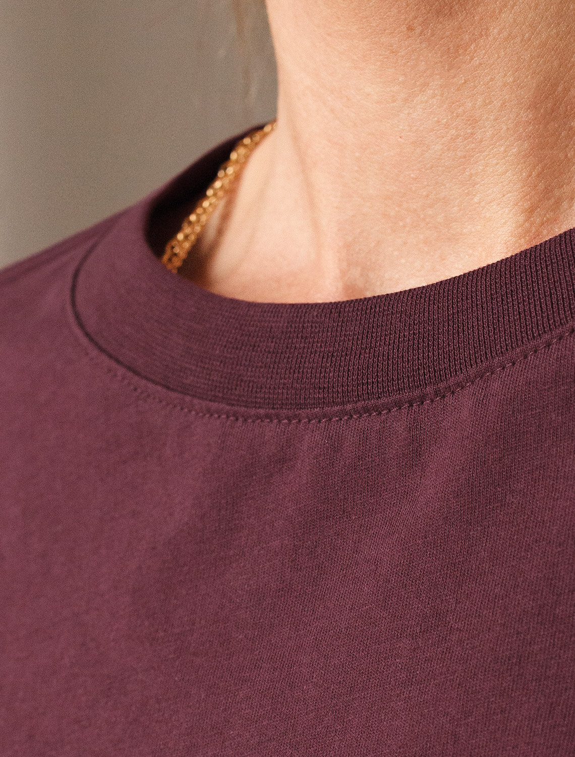 VILATTE Футболка 567992 D49.090 бургунди