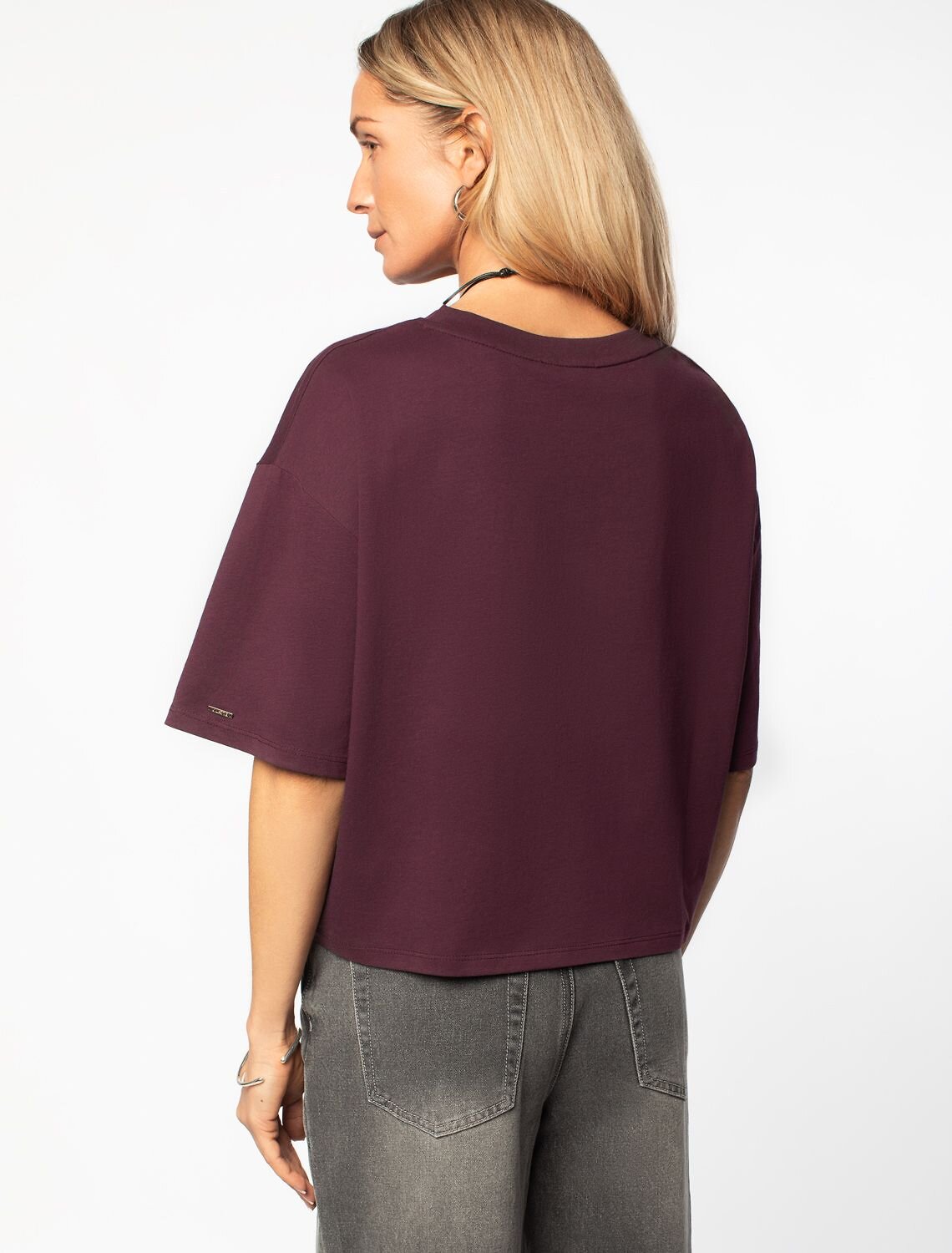 VILATTE Футболка 567992 D49.090 бургунди