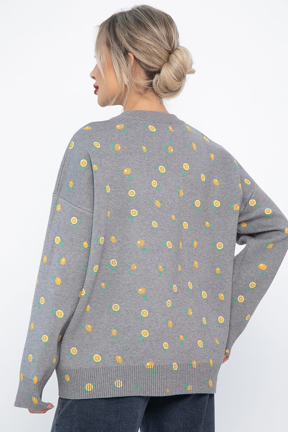 LT Collection Свитер 567995 Б14759-1М серый