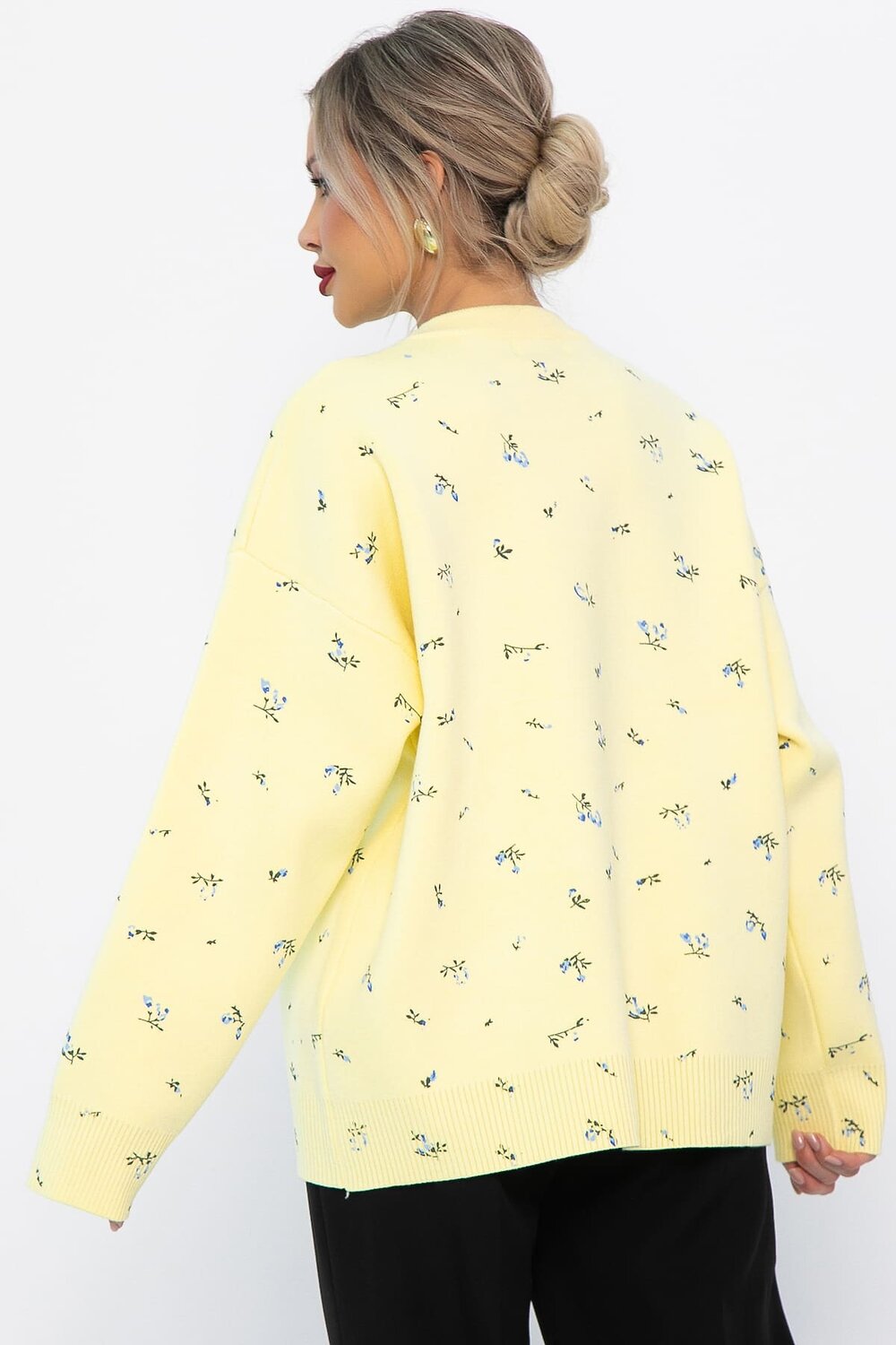 LT Collection Свитер 567996 Б14758-1М желтый