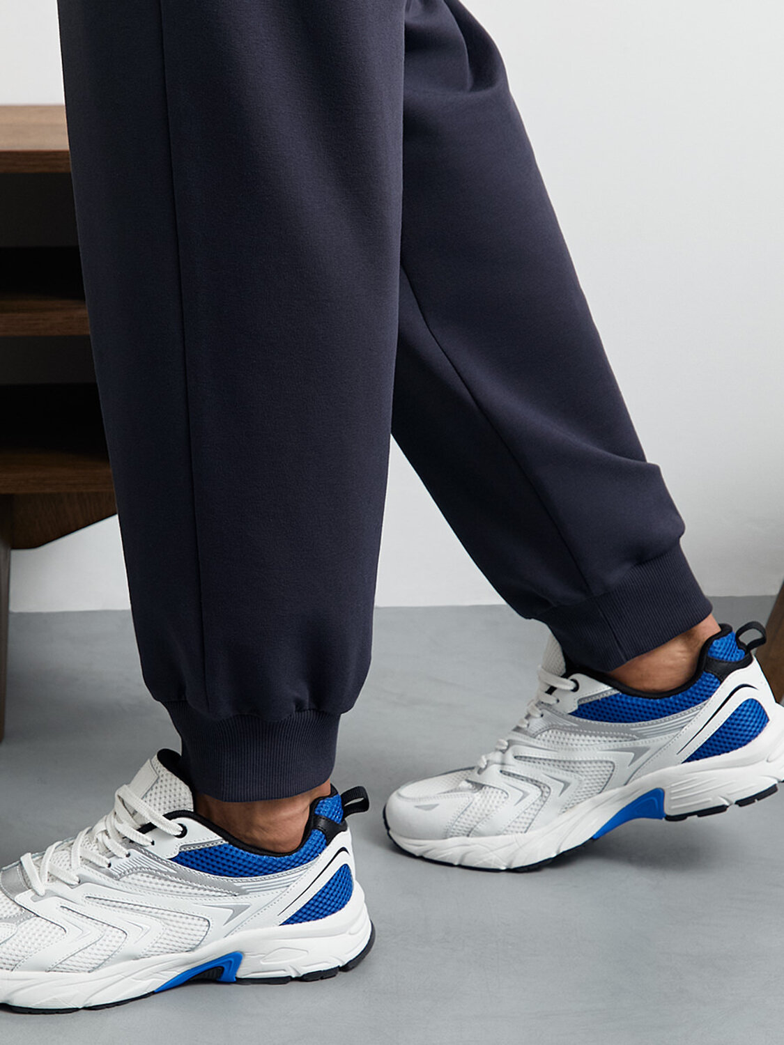 Omsa Брюки 568030 OmU 3231С Брюки джоггеры муж. на манжетах, CO+EL Grafite (Серый)