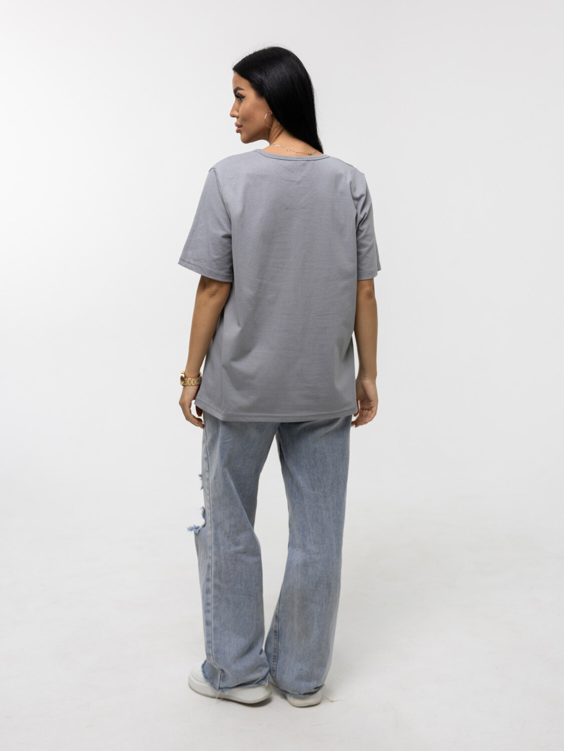 Текс-плюс Футболка 568053 НФ-00156198 Светло - серый