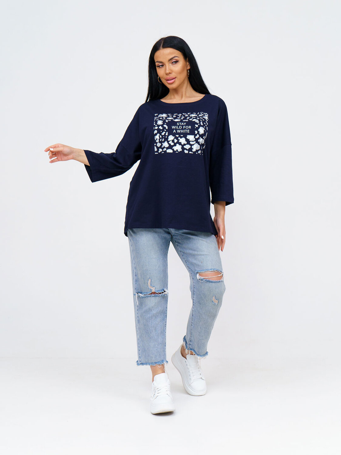 Текс-плюс Туника 568054 НФ-00154007 Темно-синий