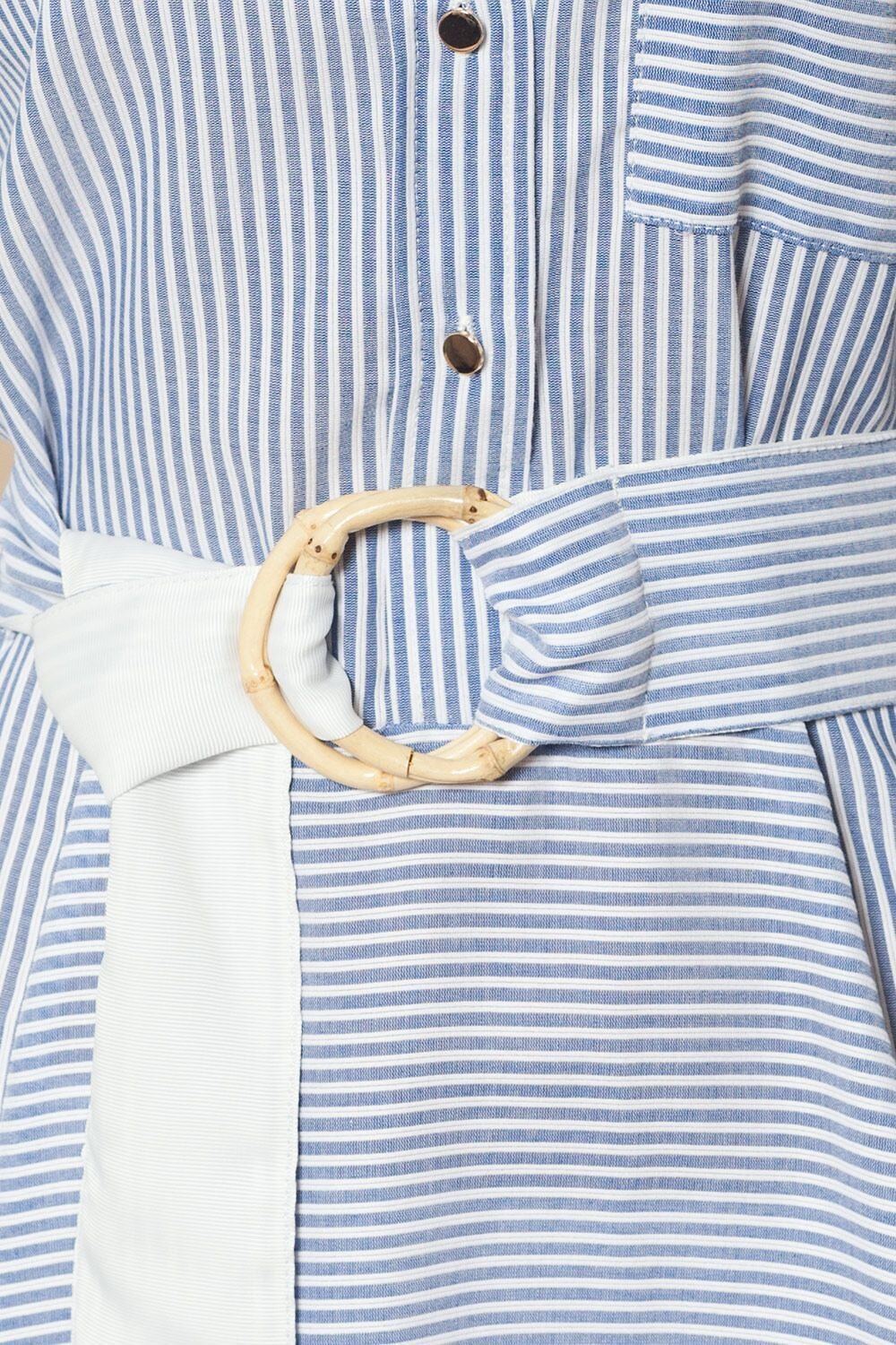 VILATTE Платье 568071 D22.451 белый-синий