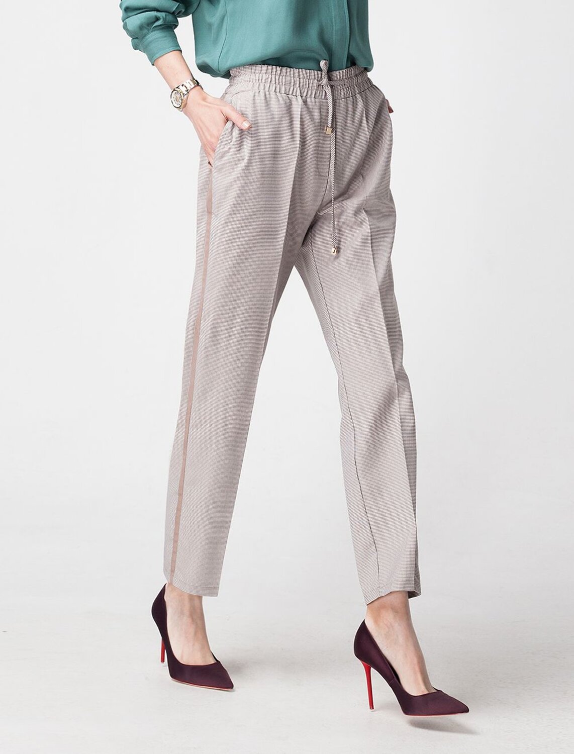 VILATTE Брюки 568077 D24.360 бежевый