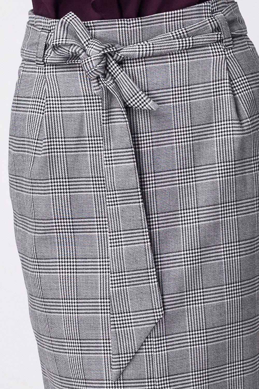 VILATTE Юбка 568104 D26.367 серый-черный