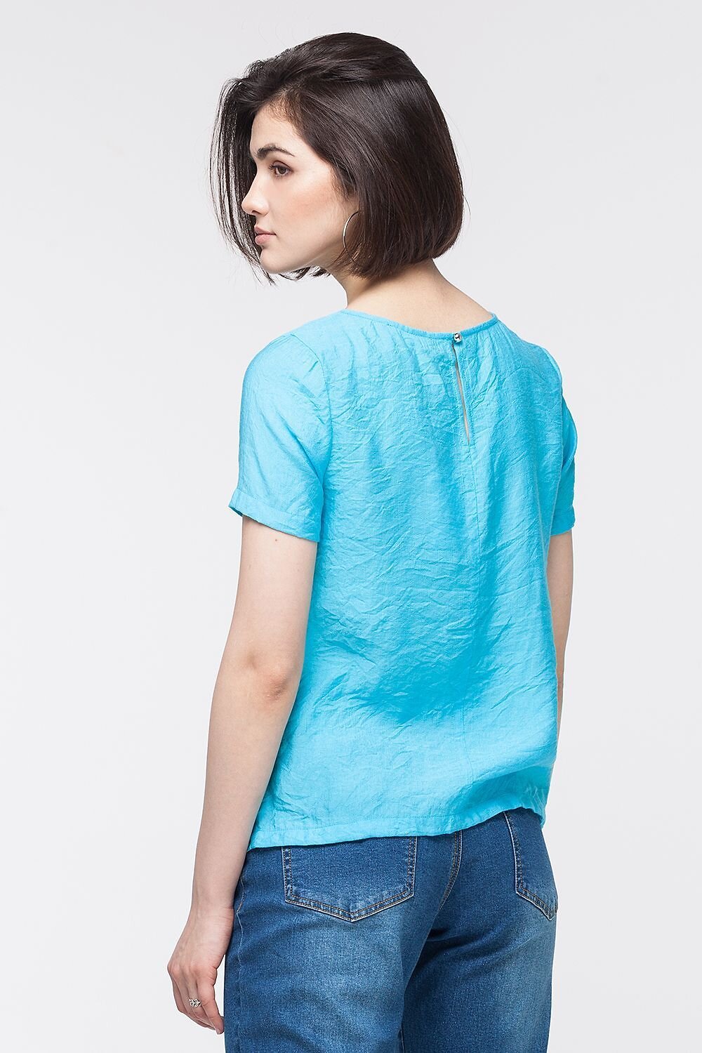 VILATTE Блузка 568105 D29.521 голубой