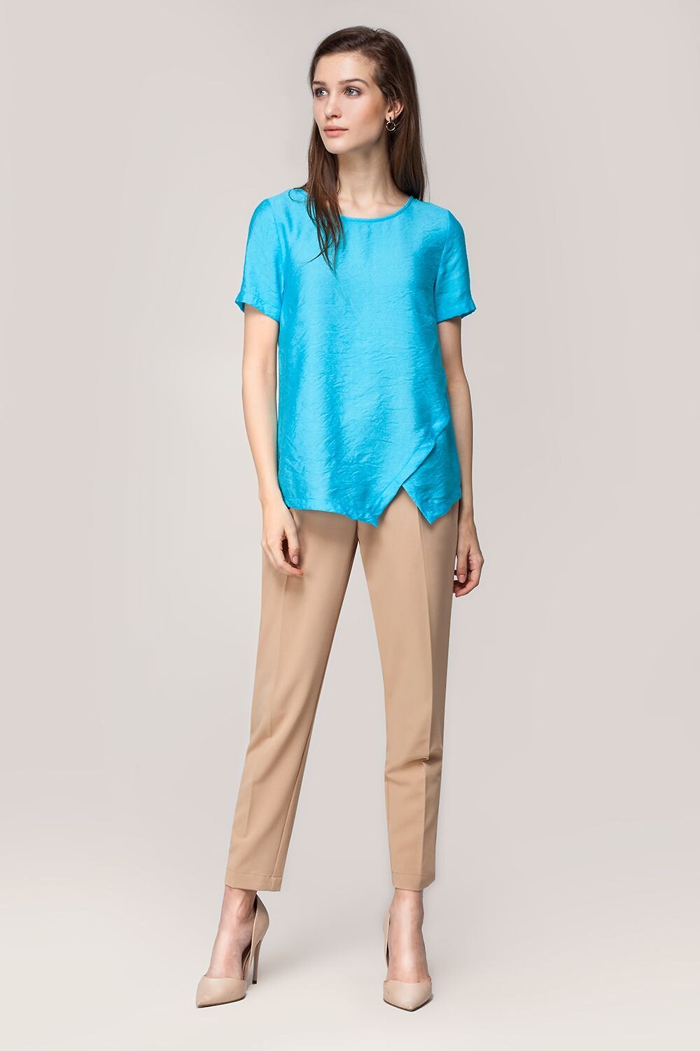 VILATTE Блузка 568105 D29.521 голубой