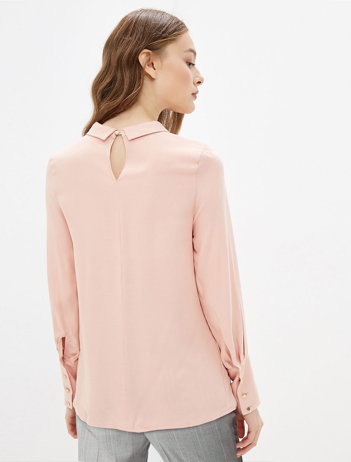VILATTE Блузка 568108 D29.644 пудровый