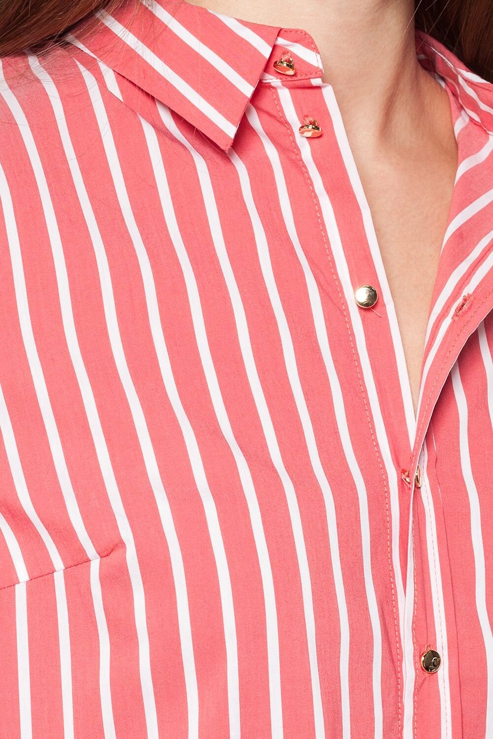 VILATTE Блузка 568113 D29.657 красный-белый