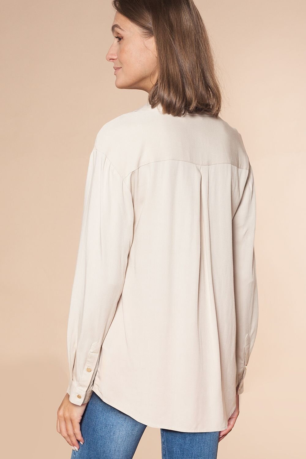 VILATTE Блузка 568117 D29.668 светло-бежевый