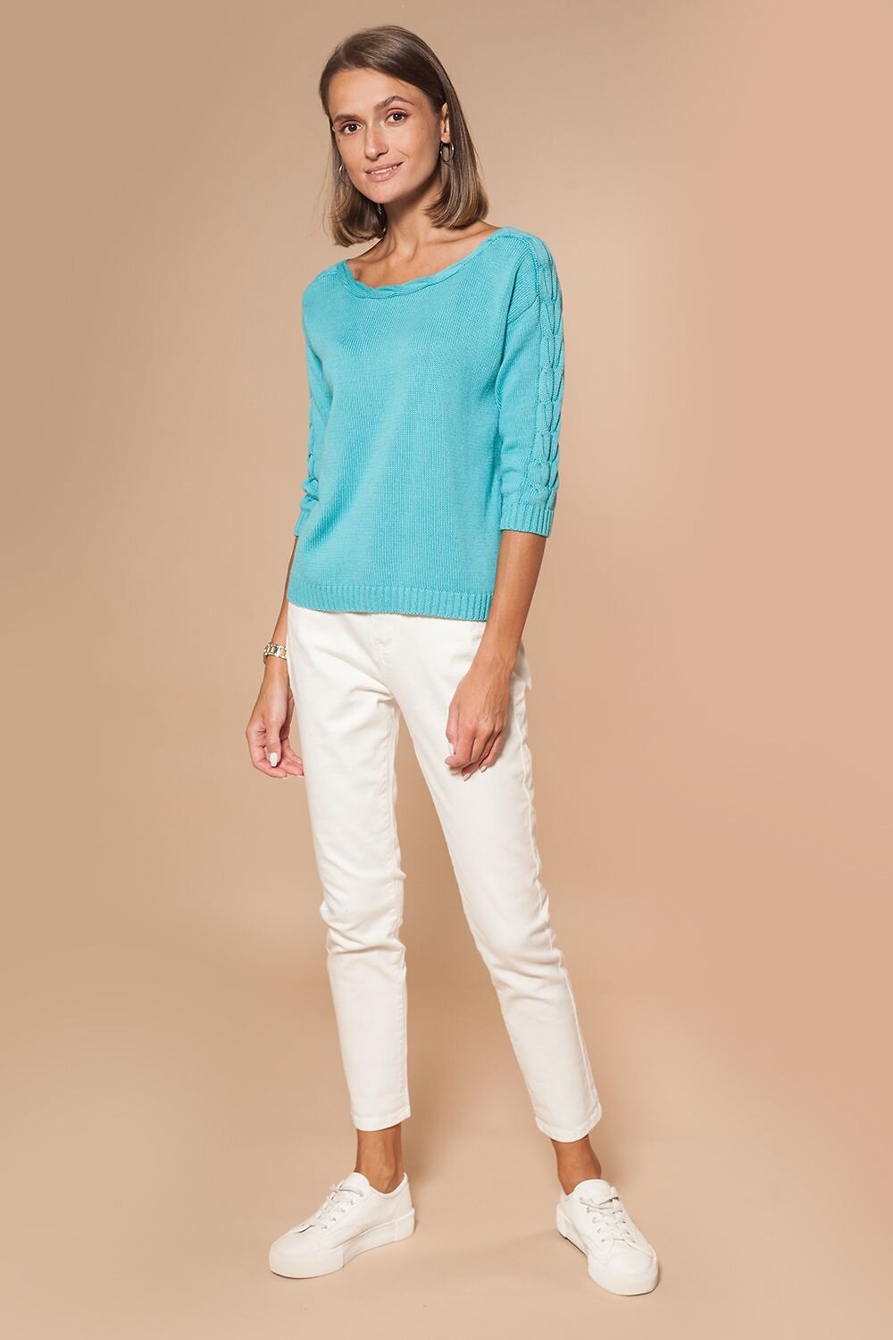 VILATTE Джемпер 568134 D39.459 аквамарин