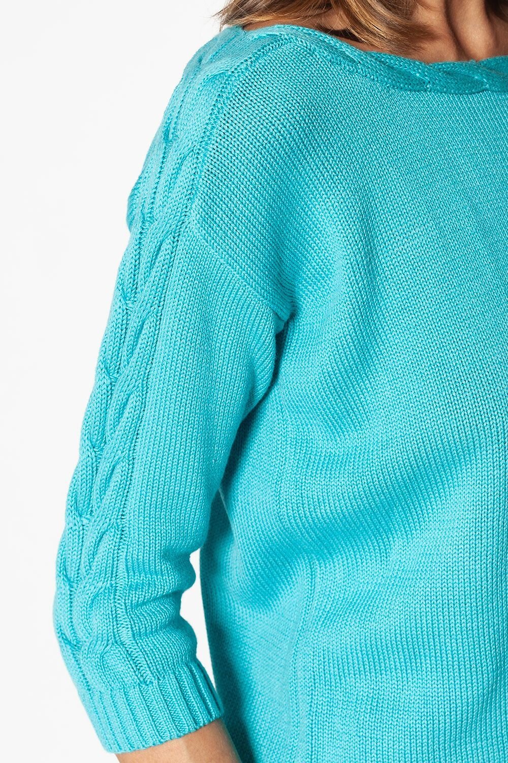 VILATTE Джемпер 568134 D39.459 аквамарин