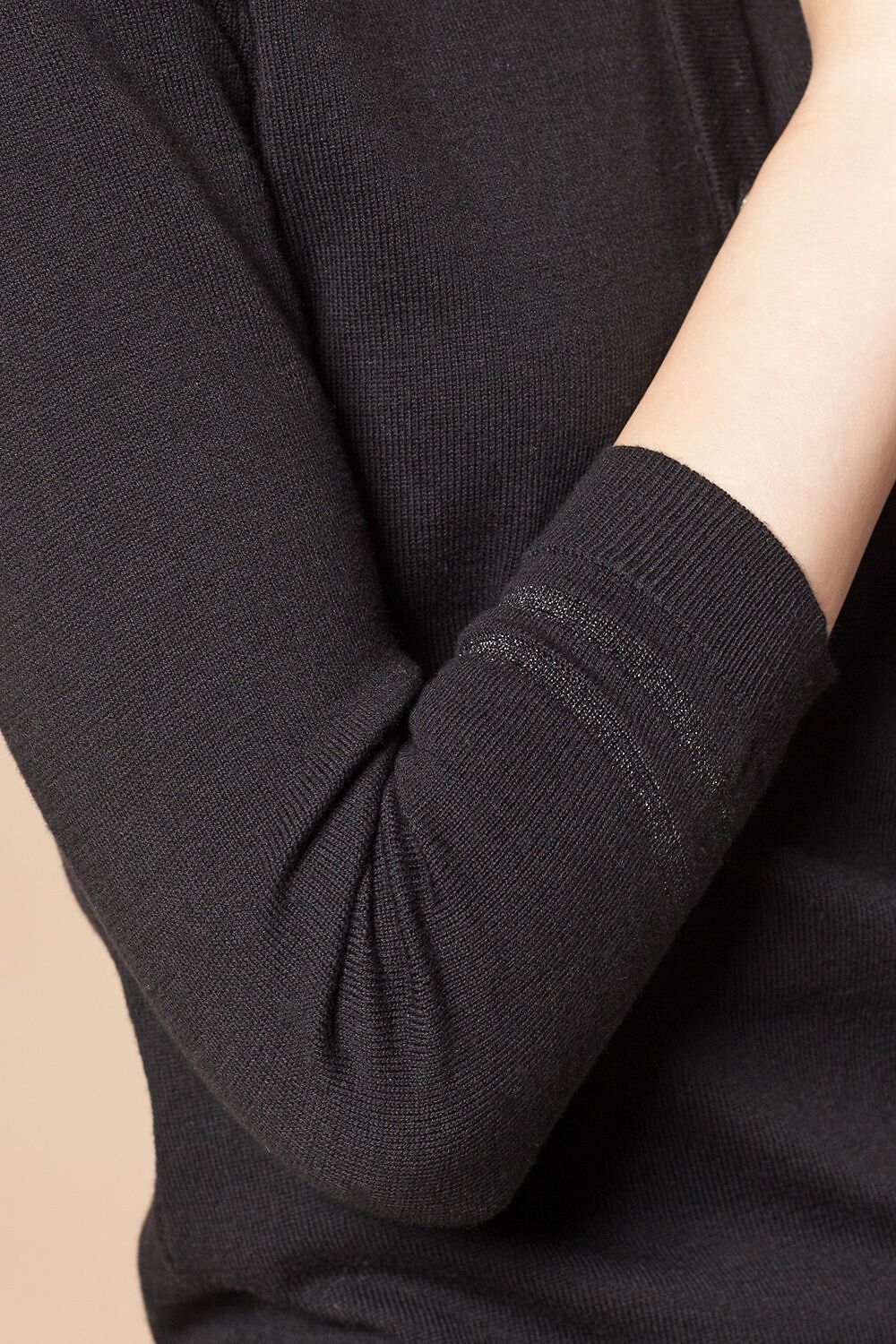 VILATTE Джемпер 568145 D39.463 черный