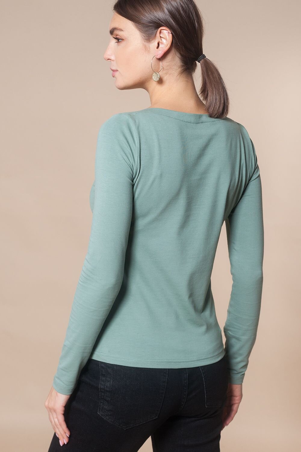 VILATTE Футболка 568152 D49.547 зеленый