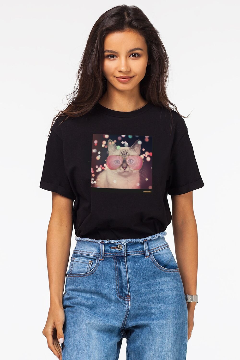 VILATTE Футболка 568157 D49.649 кот