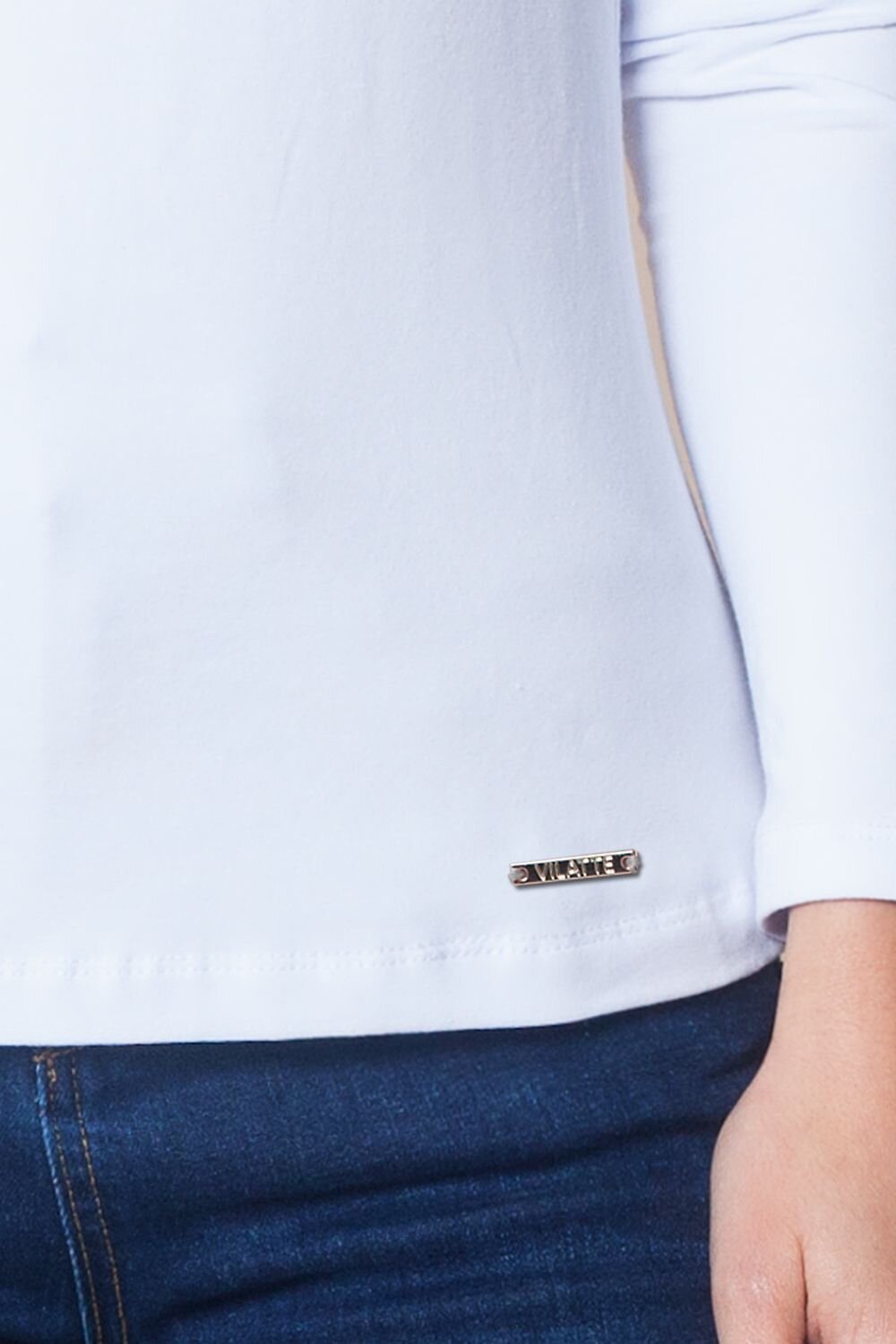 VILATTE Джемпер 568159 D49.670 белый