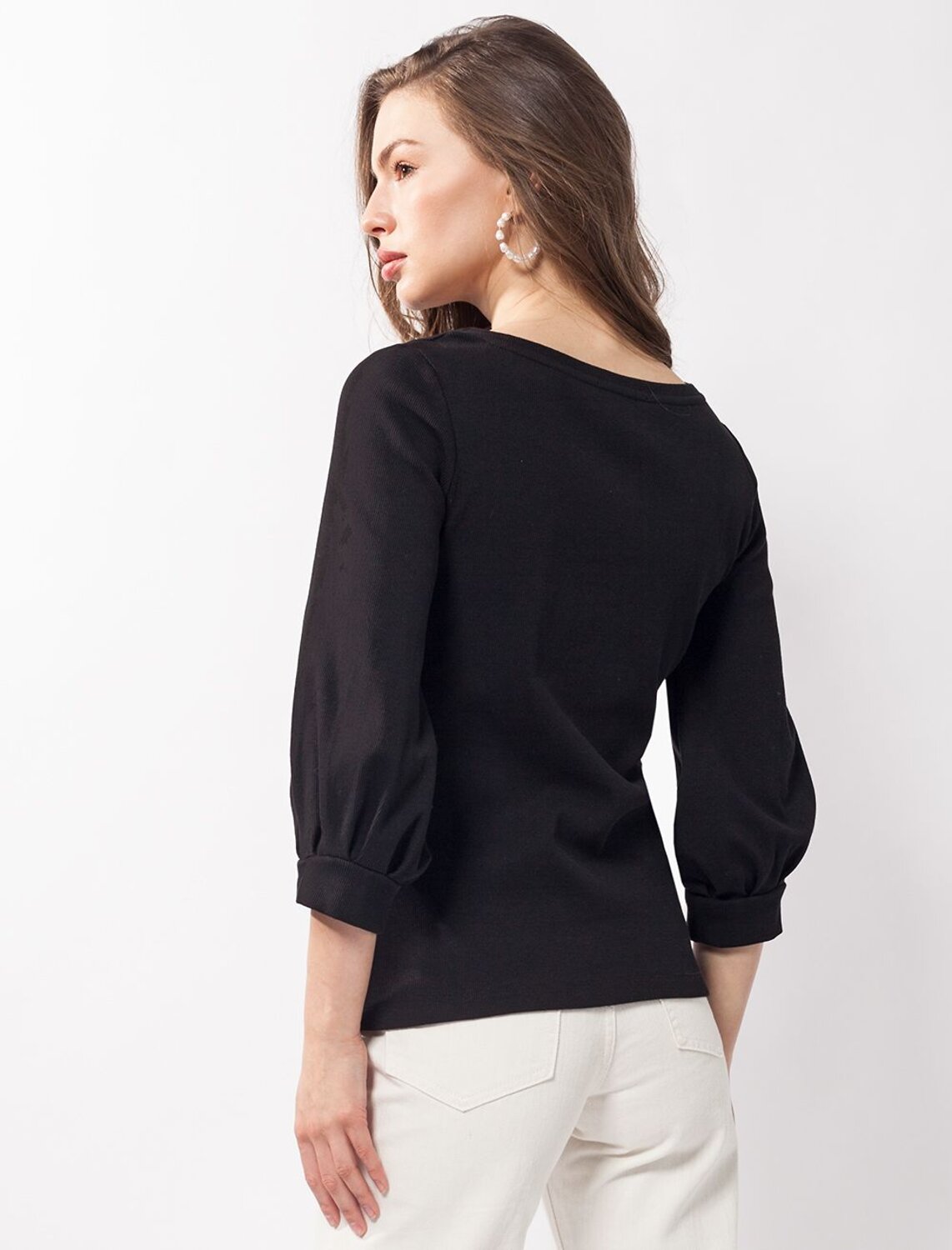 VILATTE Джемпер 568161 D49.691 черный