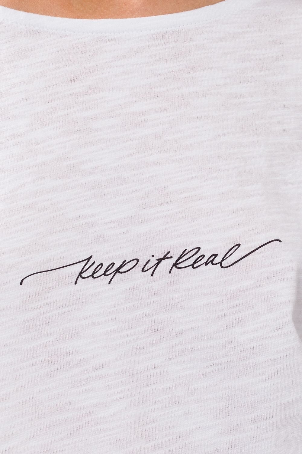 VILATTE Футболка 568168 D49.724 белый_keep it real