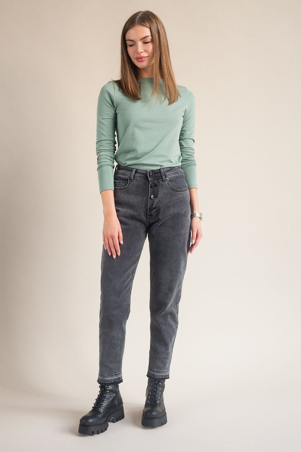 VILATTE Джинсы 568171 D54.190 серый