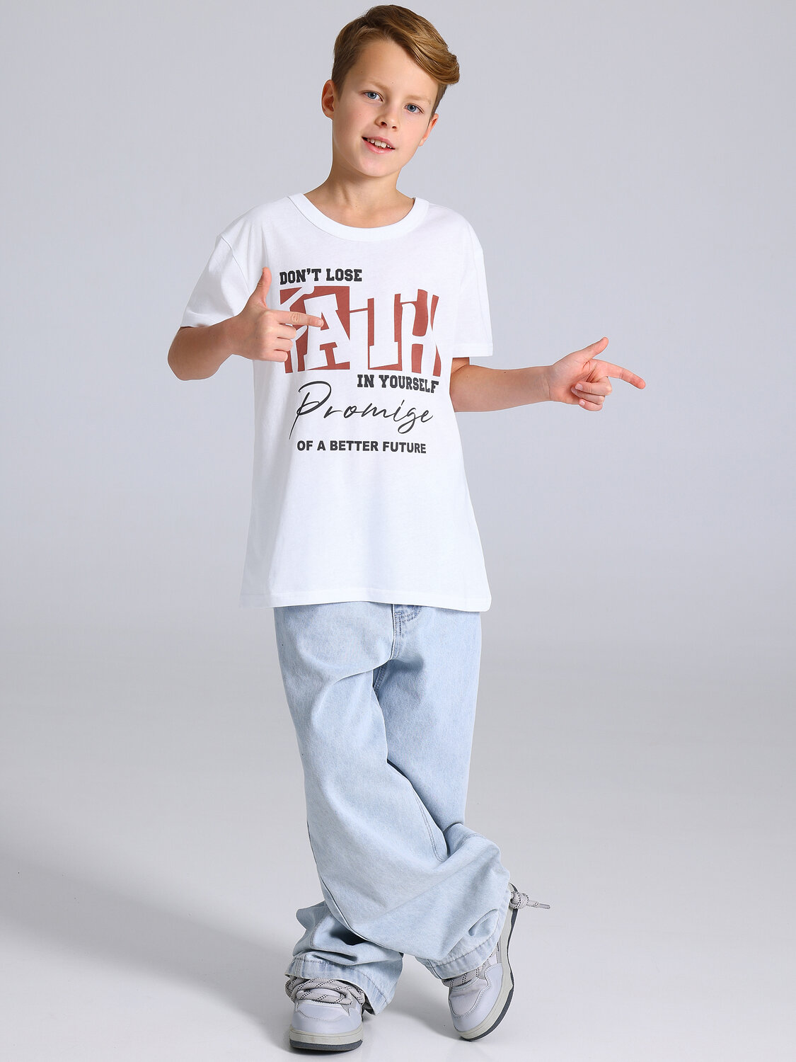 Апрель Футболка 568177 1ПДФК4518001 белый