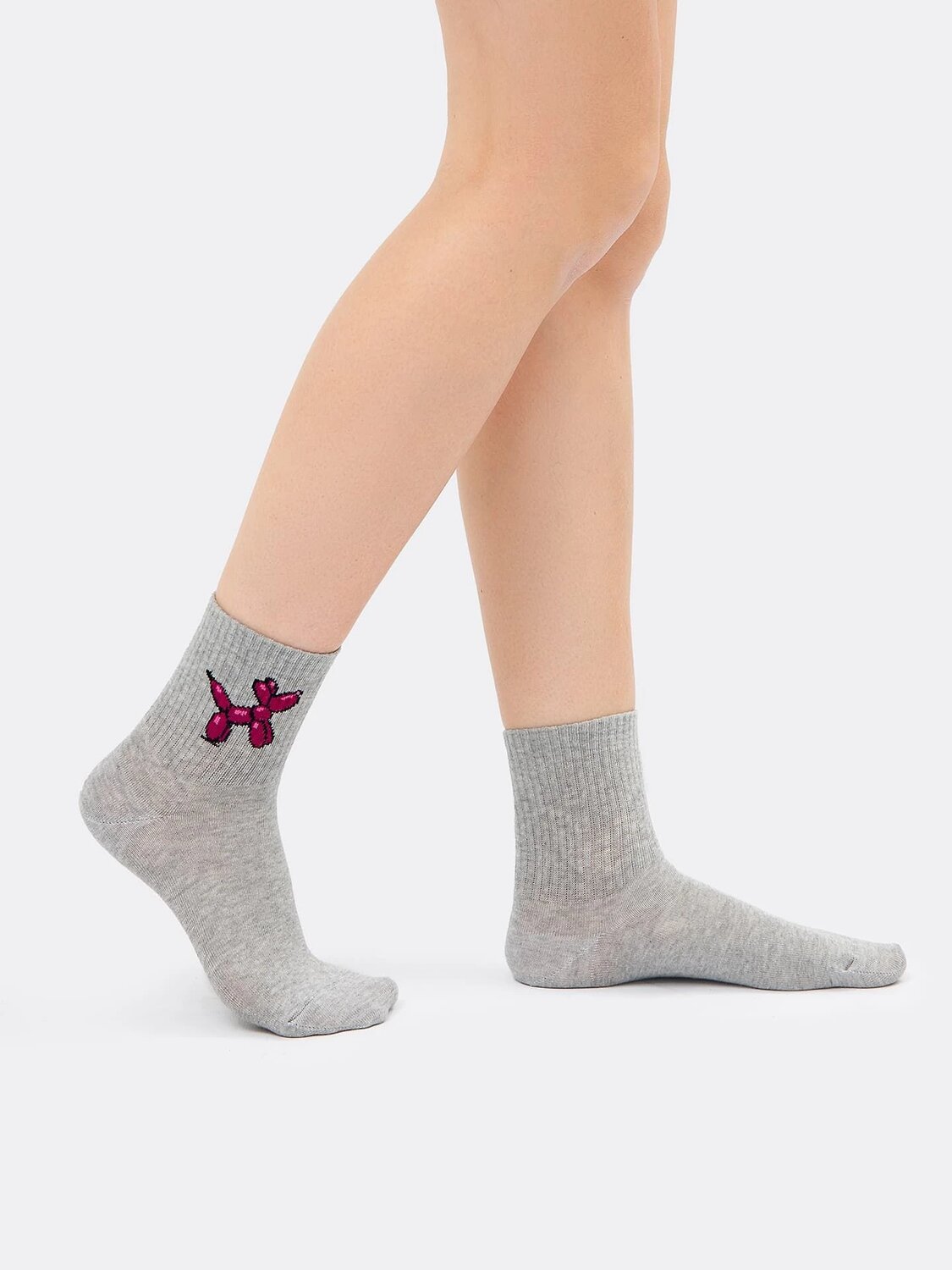 MARK FORMELLE Женские носки 568232 279K-2349 серый меланж