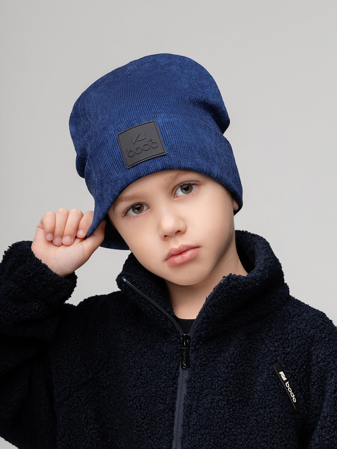 Bodo Шапка 568267 10-417MU сине-голубой