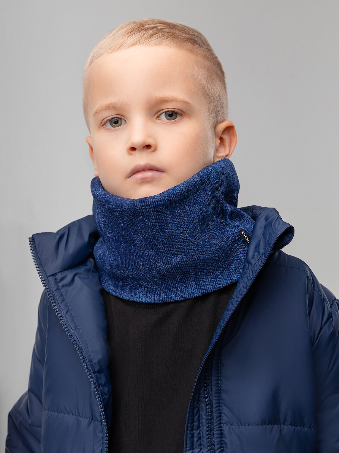 Bodo Шарф 568270 12-134M сине-голубой