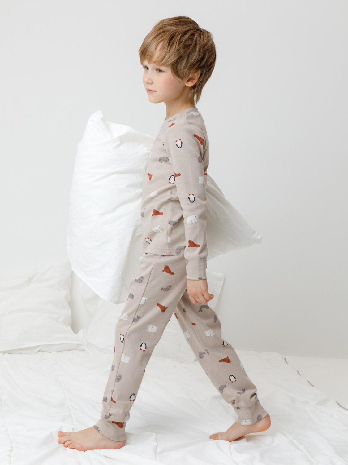 CROCKID Пижама 568273 К 1552 бежевый