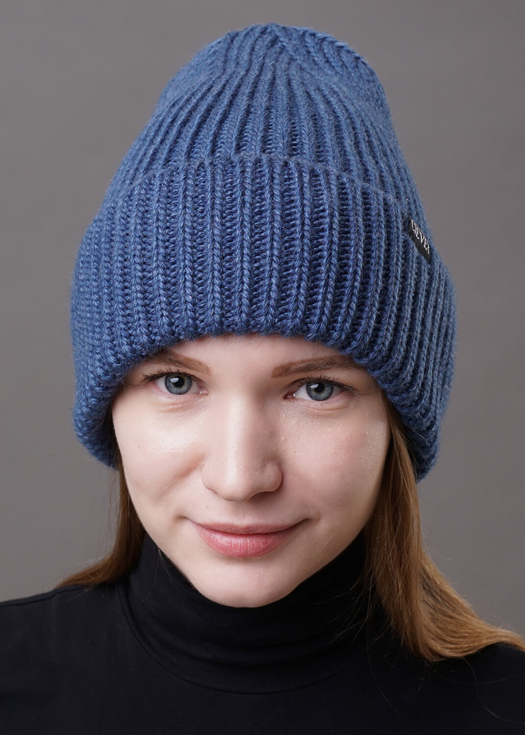 CLEVER Шапка 91308 102680ап джинсовый