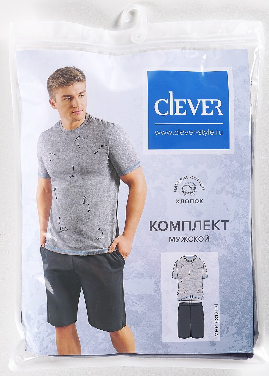 CLEVER Комплект 91358 MHP491312/2 красный/т.синий