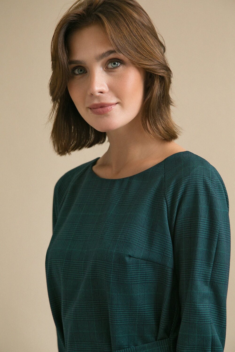 Emka Fashion Платье 93901 PL971/forim Зеленый