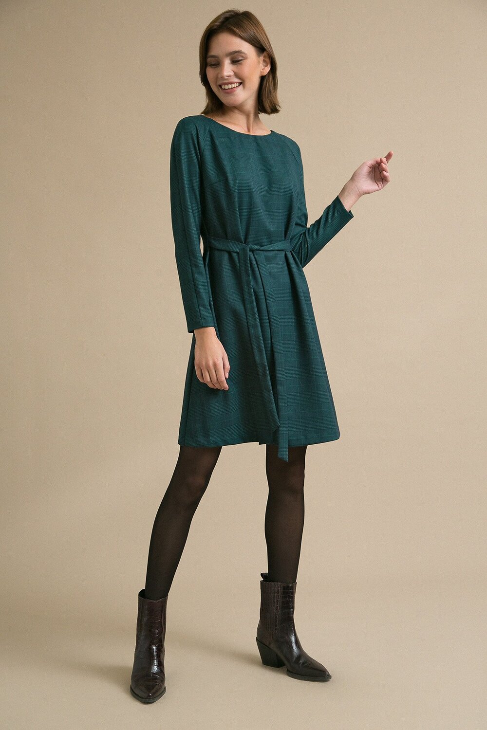 Emka Fashion Платье 93901 PL971/forim Зеленый