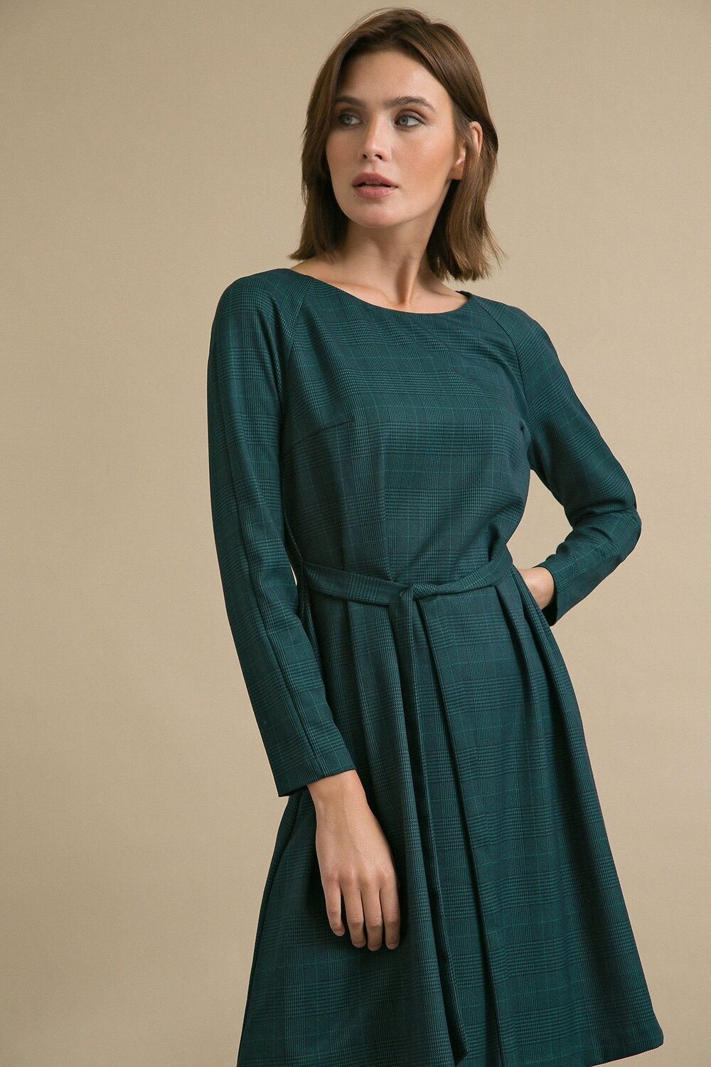 Emka Fashion Платье 93901 PL971/forim Зеленый