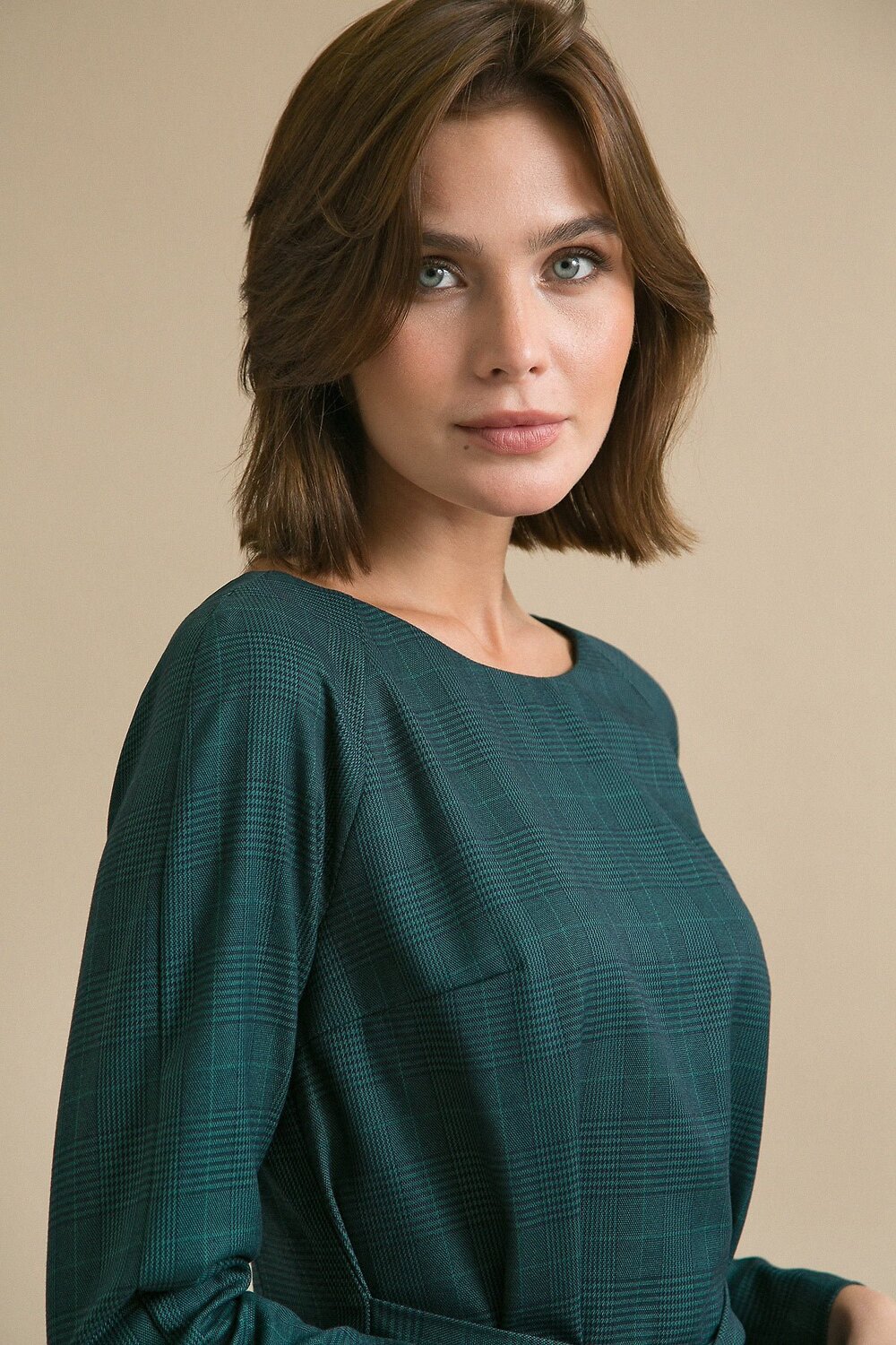 Emka Fashion Платье 93901 PL971/forim Зеленый