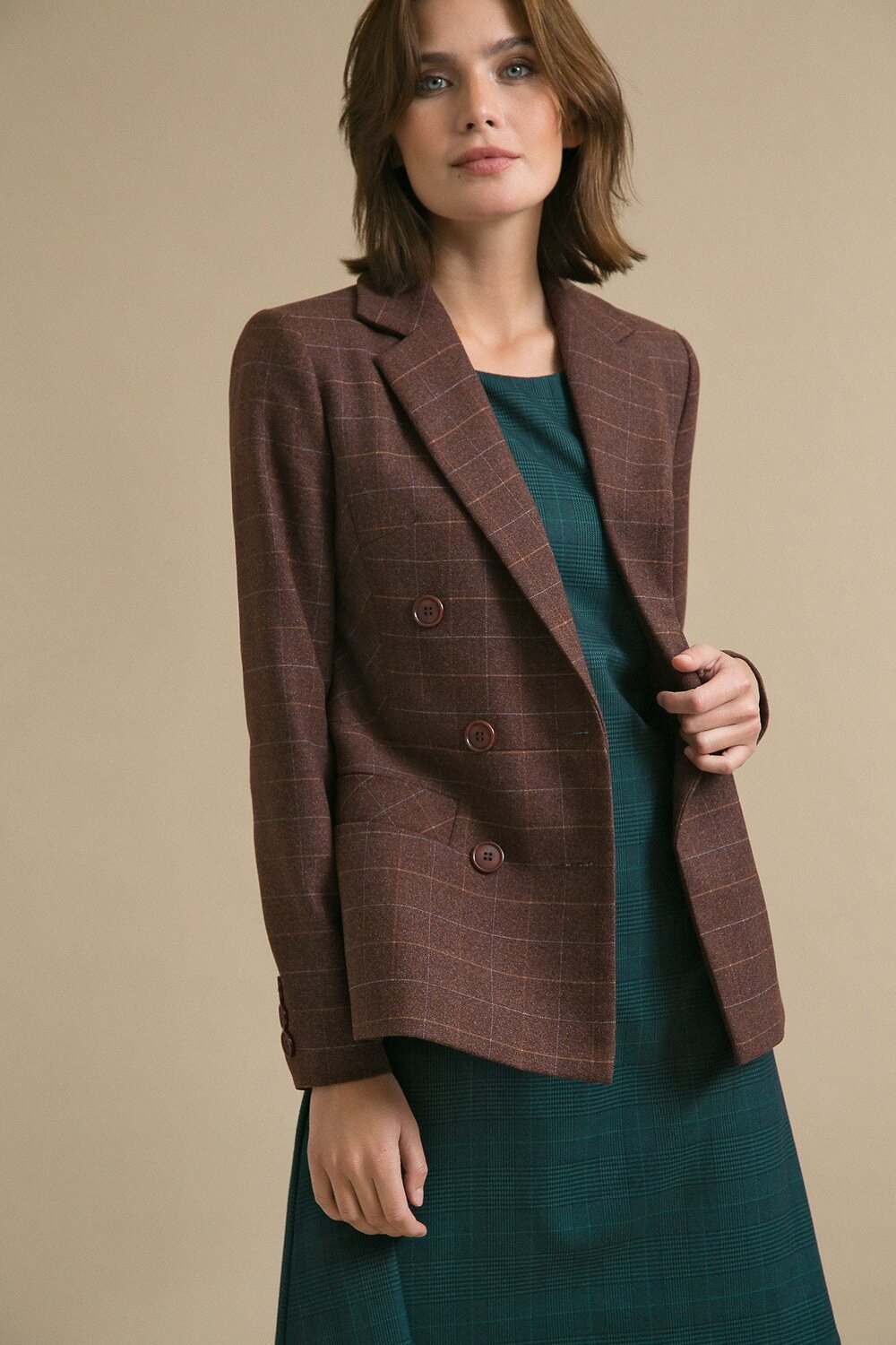Emka Fashion Платье 93901 PL971/forim Зеленый