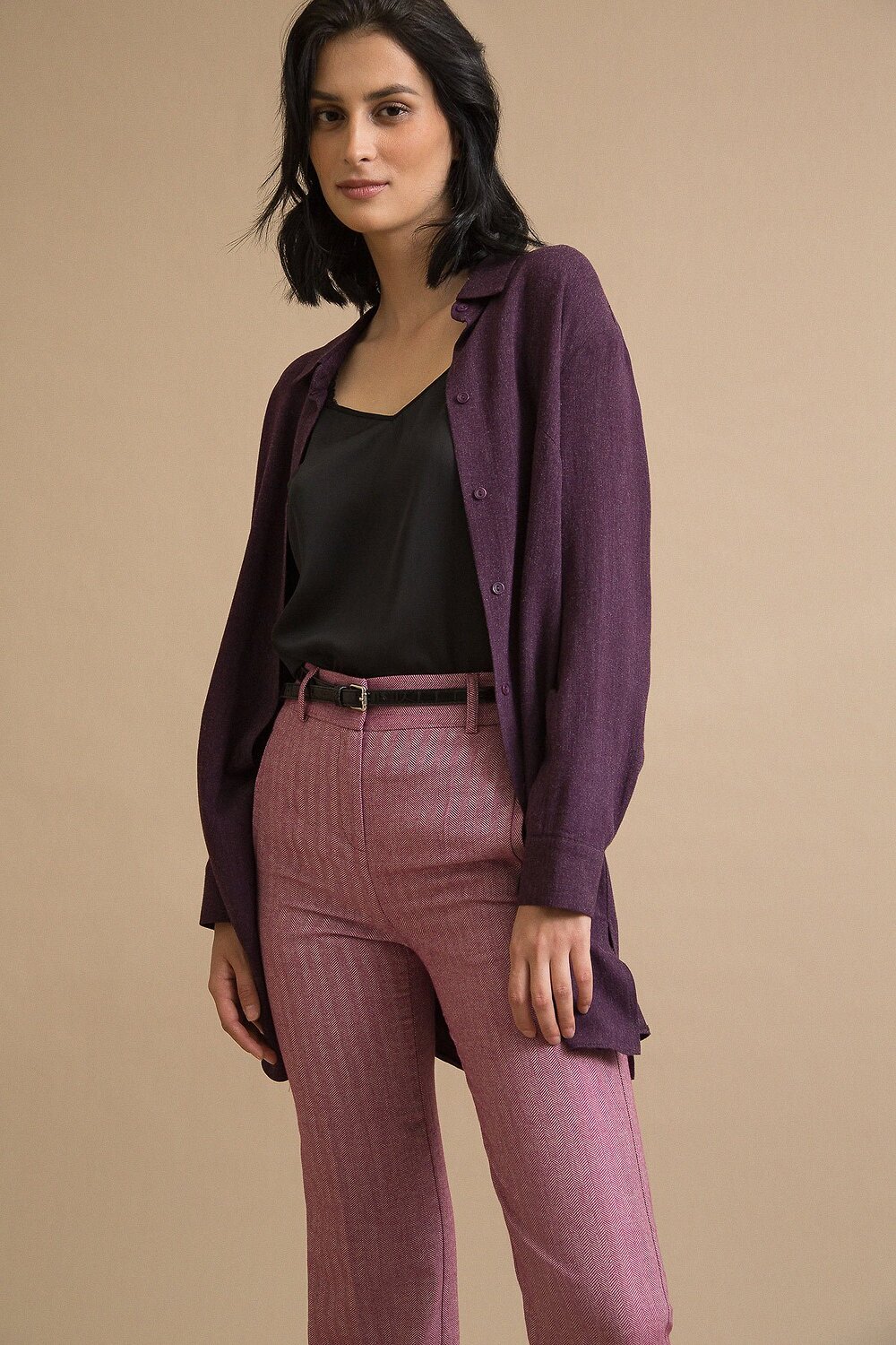 Emka Fashion Брюки 93988 D157/lukiy малиновый