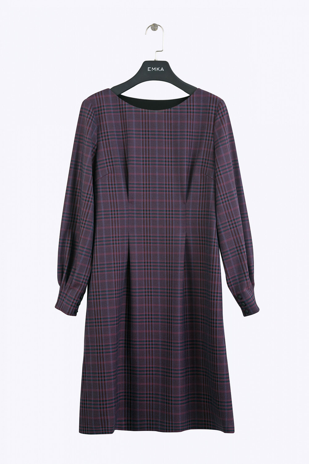 Emka Fashion Платье 94032 PL1059/hong бордовый