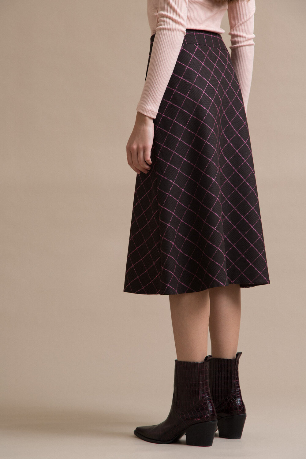 Emka Fashion Юбка 94083 S853/tirota темно-коричневый
